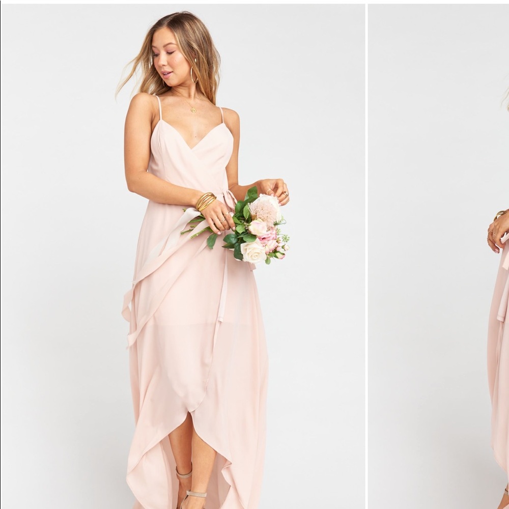 Show me your mumu Mariah Wrap dressdusty plumLarge